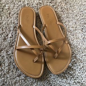 Talbots tan sandal